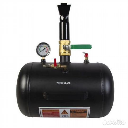 Бустер (ресивер) для взрывной накачки