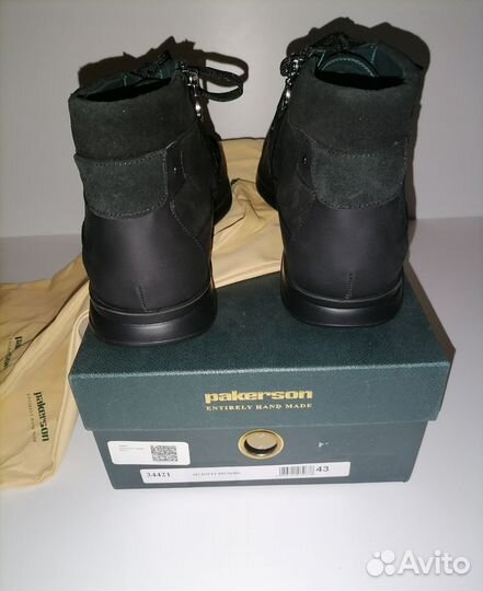 Ботинки Pakerson eur43/rus44/29см Замша Оригинал