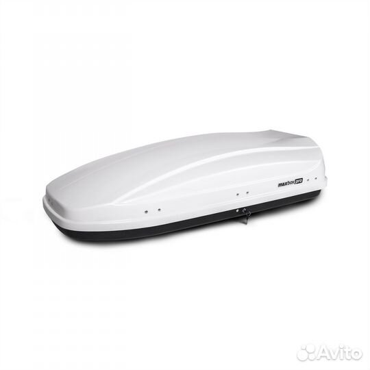 Бокс на крышу Max Box 460 л., белый глянцевый