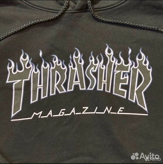 Худи Thrasher flame logo