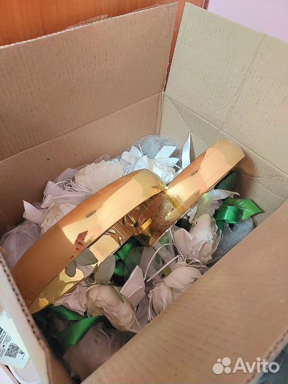 Продам Свадебные украшения на машину (комплект)