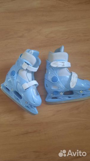 Коньки детские раздвижные 27-30
