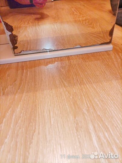 Шкафчик с зеркалом в ванную бу