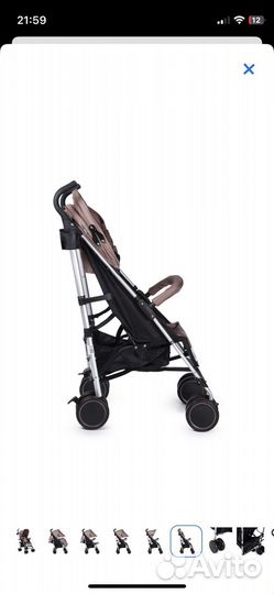 Коляска трость Babyton city coffie