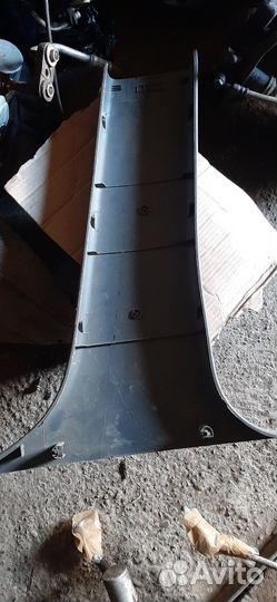 Накладка стойки порога пластик киа спектра