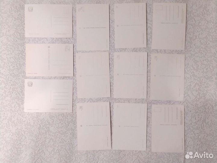 Открытки СССР 8 марта, Новый год, День рождения