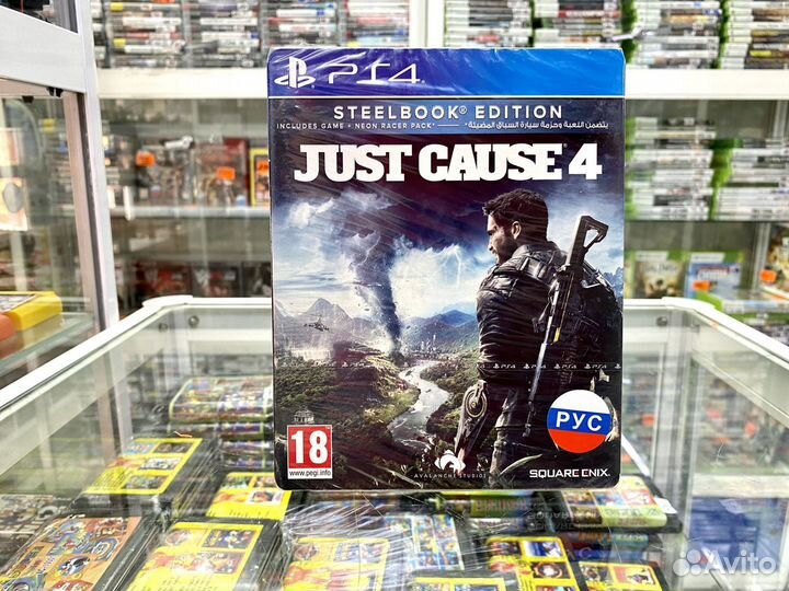 Just Cause 4 Steelbook игра для ps4