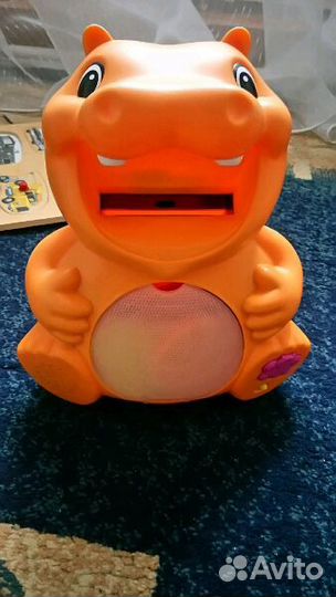 Развивающая игрушка Бегемотик