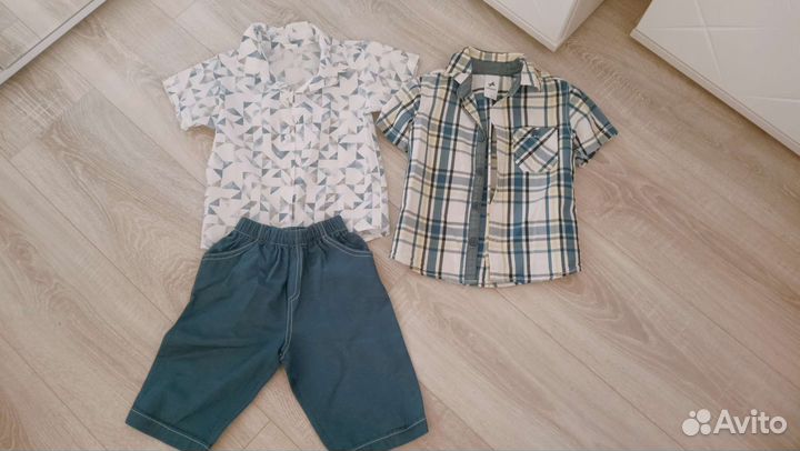 Шорты и рубашка