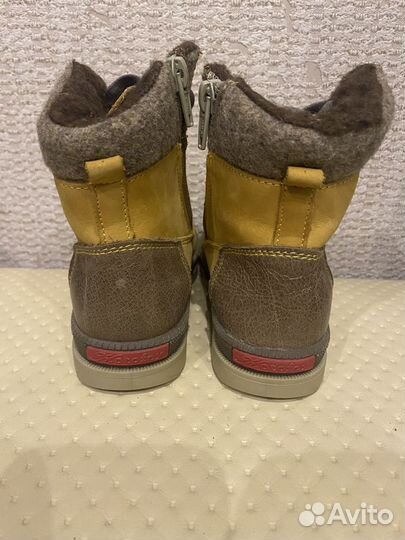 Зимние ботинки на молнии для мальчика 28 размер