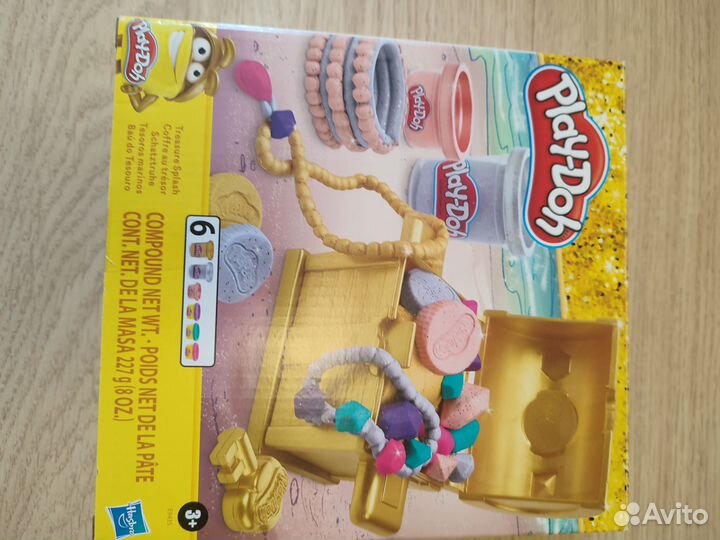 Пластилин play doh суедук новый
