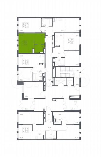 Квартира-студия, 25,8 м², 1/13 эт.