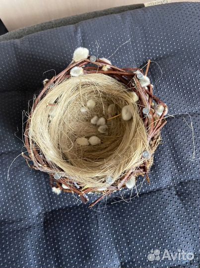 Декоративное украшение гнездо