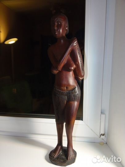 Статуэтки деревянные Красное дерево Африка