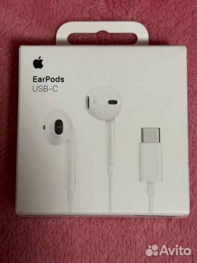 Наушники apple earpods проводные USB-C(type-c)