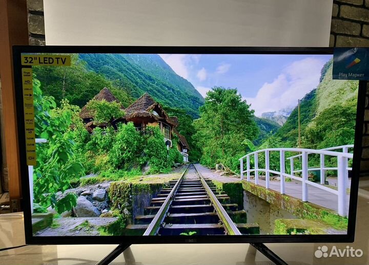 Телевизор 81 см Смарт тв под ключ (новый)