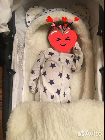 Конверт на выписку зимний