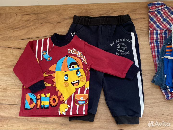 Пакет вещей на мальчика 74 80 86 92