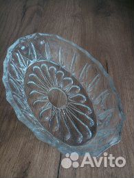 Хрустальная конфетница, салатница