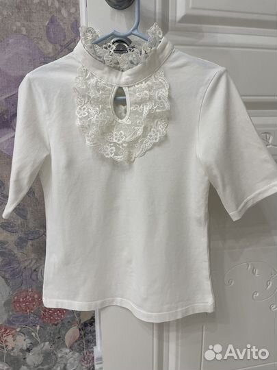 Школьная форма серая (платье, блузка и кардиган)