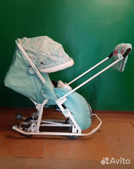 Санки коляска nika