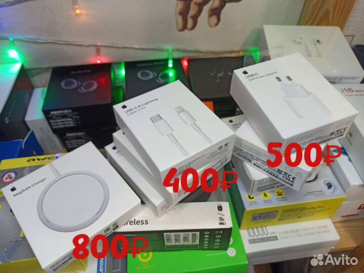 Блок питания Apple USB-C 20W (быстрая зарядка)