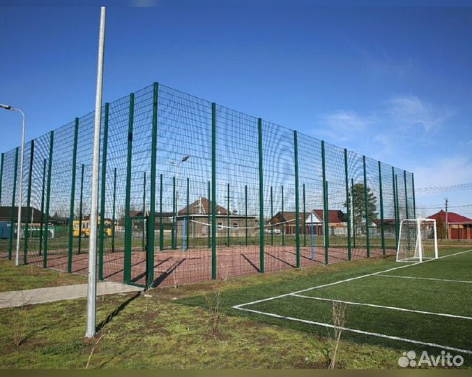 Забор сетка 3д