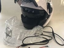 Шлем снегоходный c подогревом Vega Spark белый