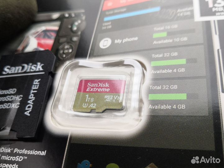 Карта памяти MicroSD Sandisk Extreme 1TB