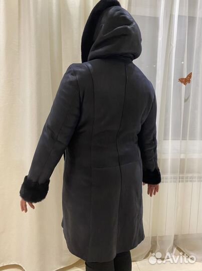 Дубленка натуральная женская 54- 56-58