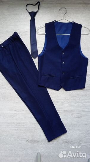 Школьная форма для мальчика 146 152 синяя