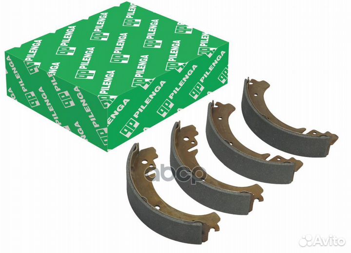 Колодки тормозные барабанные ваз 2101-2107, 212