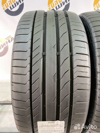 Continental ContiSportContact 5 SUV 255/40 R20 98Y