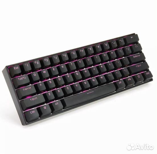 Игровая клавиатура Motospeed CK62 RGB Red Switch