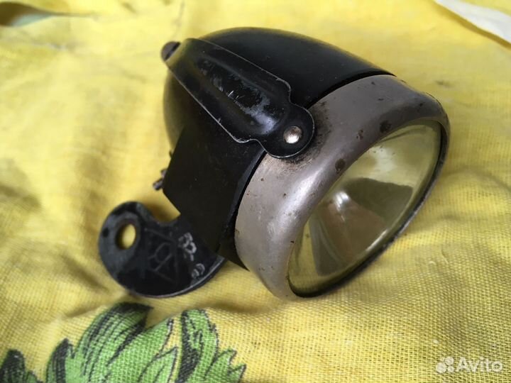 Фара советского велосипеда