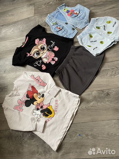 Вещи пакетом на девочку 92