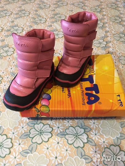 Зимние сапожки для девочки