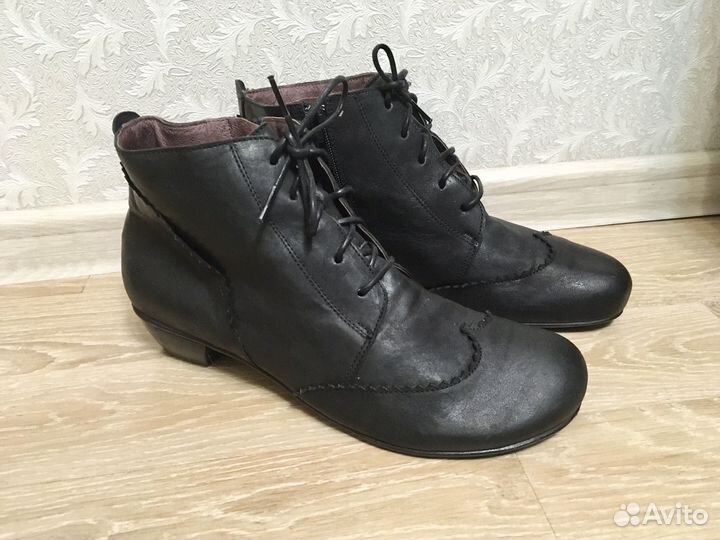 Ботинки кожаные brako (42) Испания