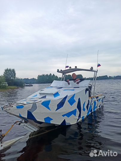 Катер самостоятельной постройки