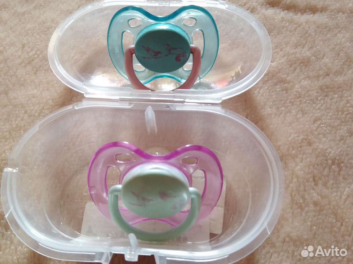 Соска пустышка avent 0-6