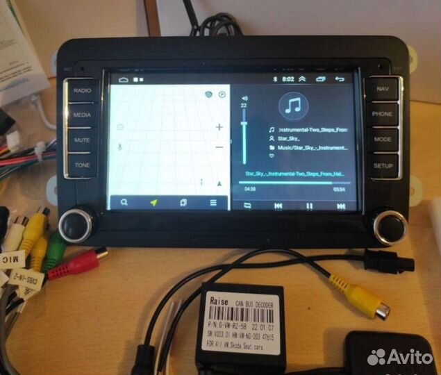 Магнитола Андроид Фольксваген/Шкода/Сеат