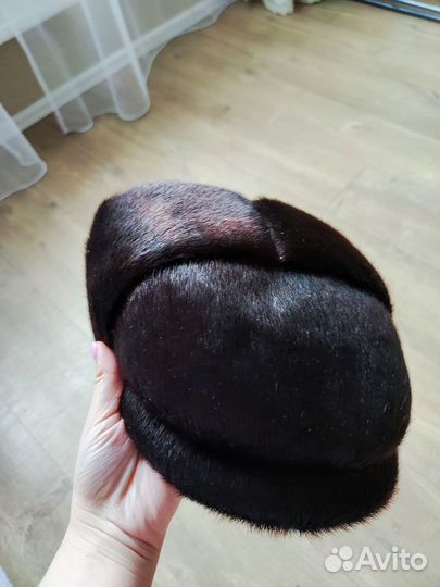 Меховая мужская кепка