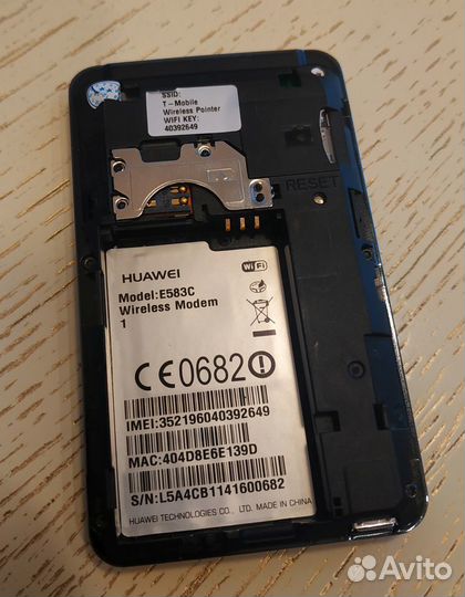 3G роутер huawei E583C