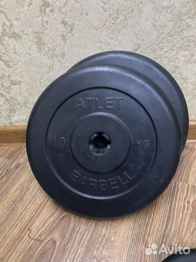 Спортивные блины atlet 10 kg