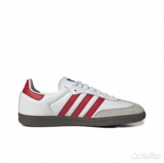 Adidas Samba OG White Better Scarlet