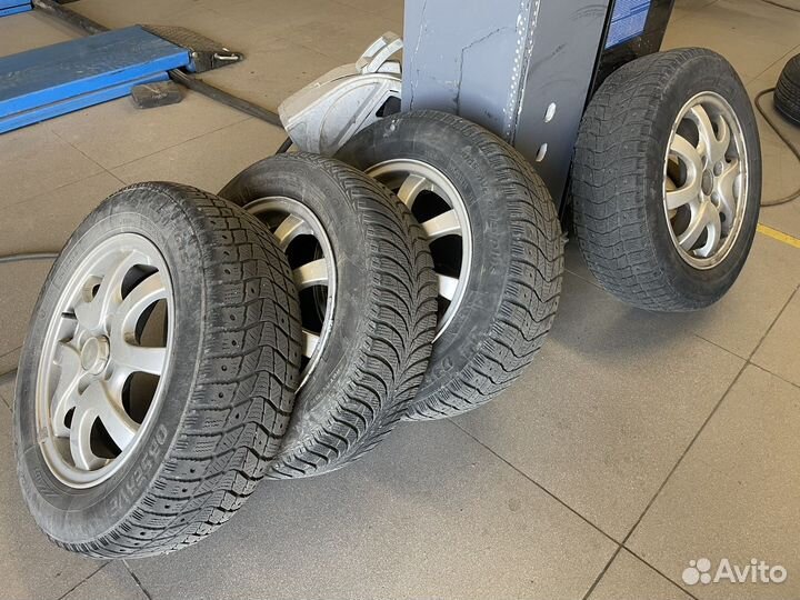 Литые диски r14 с резиной