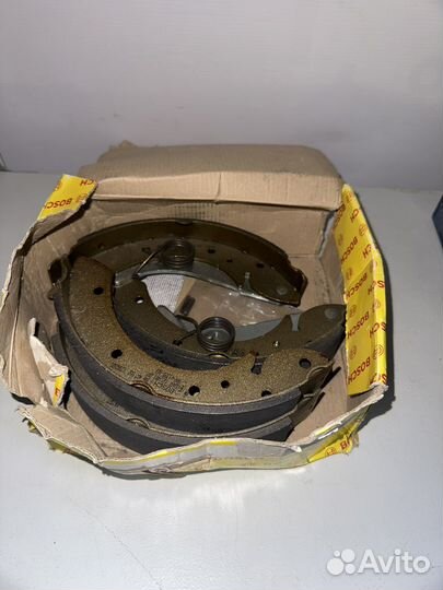 Колодки барабанные задние partner berlingo