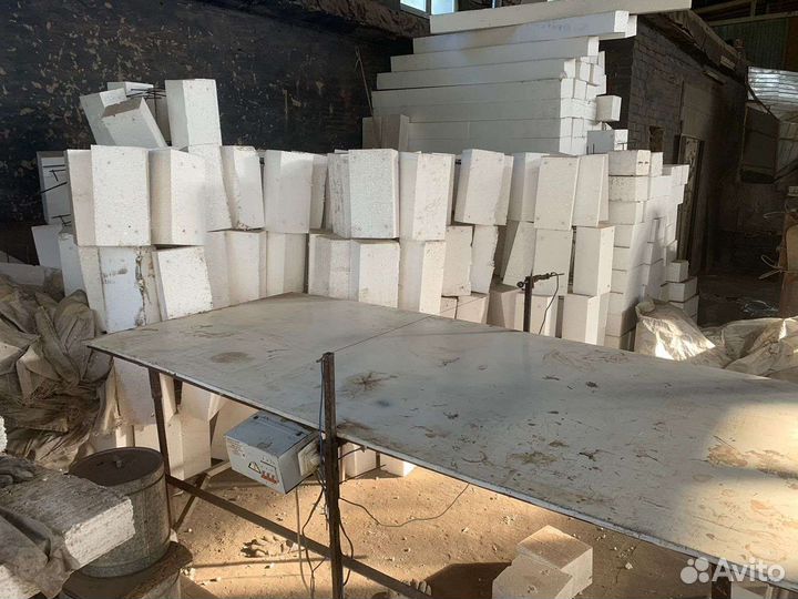 Производство керамзитных блоков с фасадом