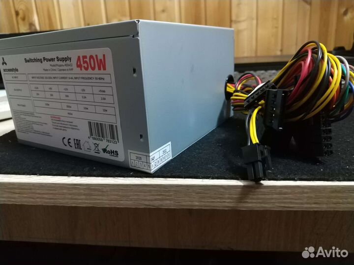 Блок питания для пк новый 450w