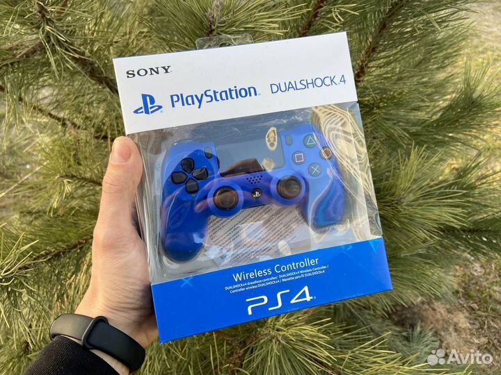 Геймпад (джойстик) для ps4 Синий